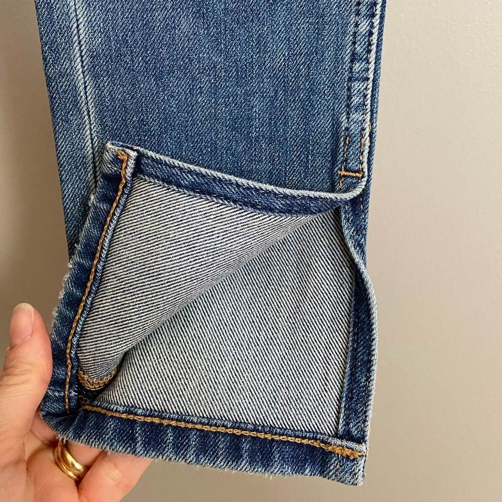 NWT Banana Republic Premium Denim MidRise Skinny Ankle Jeans Size 25 Petite - Picture 11 of 15